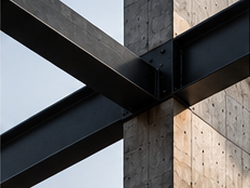 Encuentro de elementos estructurales para representar coordinación de proyectos.
